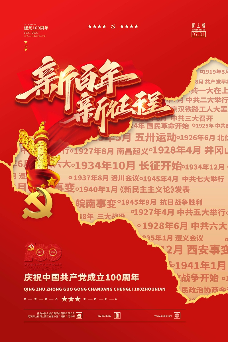 樓上樓|不忘初心,砥礪前行,慶祝建黨100周年！